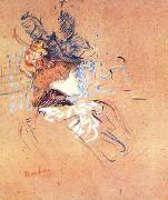 Profile of a Woman Henri  Toulouse-Lautrec